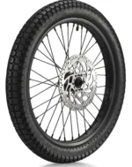 SHE7971 - 16'' Front Wheel Assembly (J-Bend Hub) Black spoke - Pro S