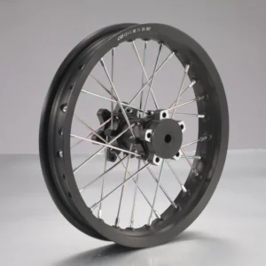 SHE7930 - Rear Wheel Rim Assembly+ rim stripe+Rear wheel axel bush*2 - MINI/MINI R