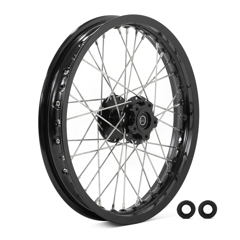 Rear Rim 16” x 1.85” T7 7116 CNC Black Talaria Sting